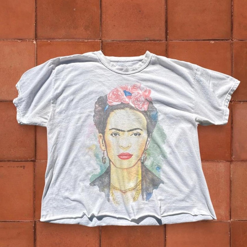Frida Kahlo Cropped T-Shirt